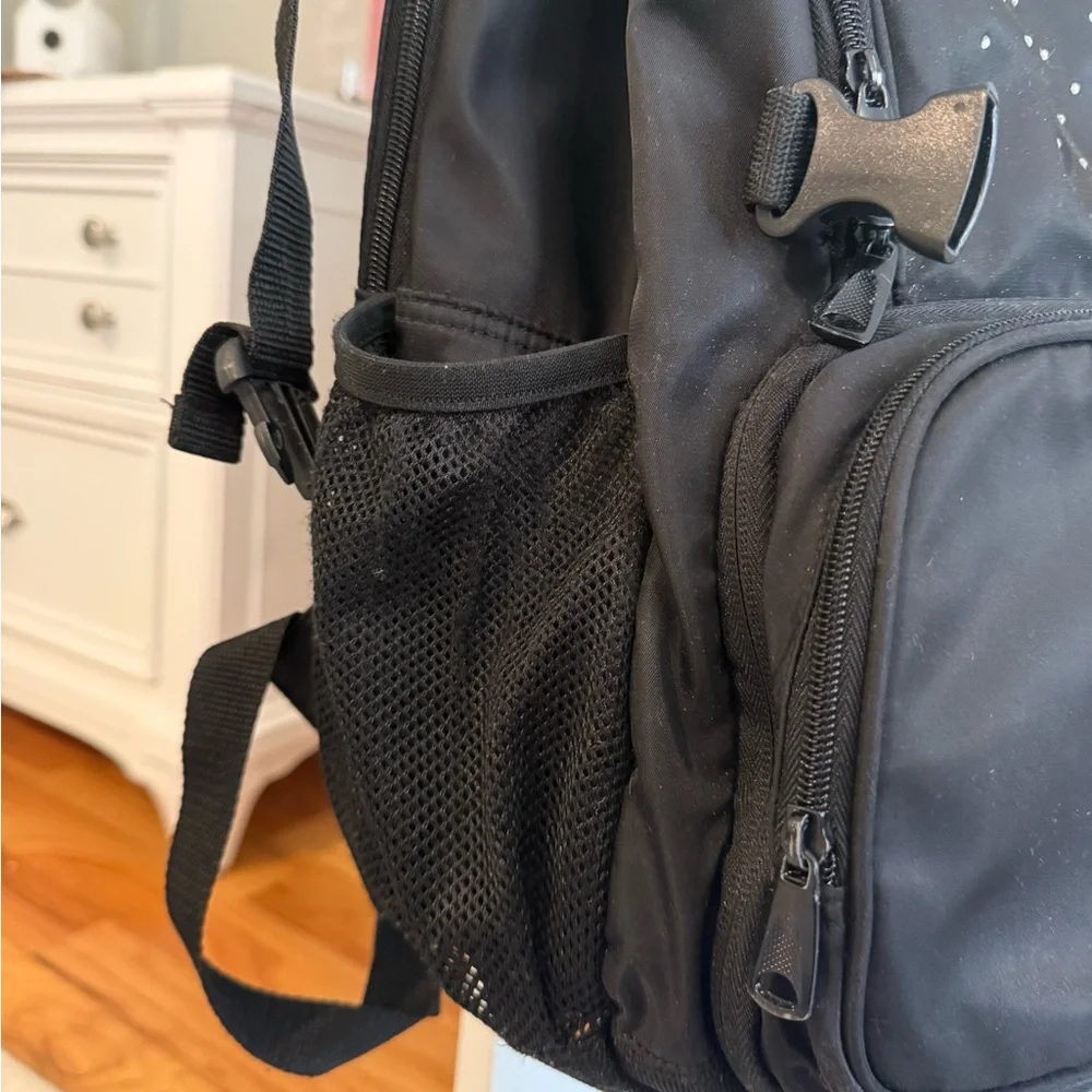 Black cheer infinity Backpack - Picture 4 of 7